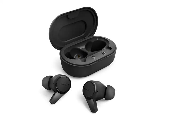Auriculares True Wireless Bluetooth Philips TAT1207BK/00 - Vista principal