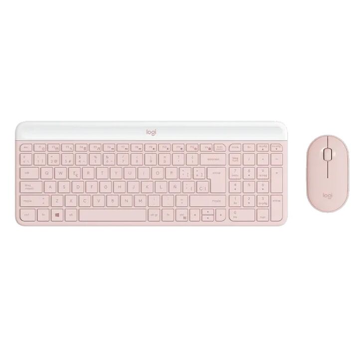 Teclado y Mouse Logitech Wir MK470 Slim Rose 920-011312 - Vista principal