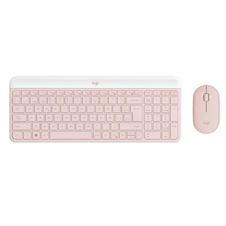 Teclado y Mouse Logitech Wir MK470 Slim Rose 920-011312