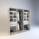 Vestidor 1,80m 4 Cajones Nevado Everest Tables - Miniatura 2