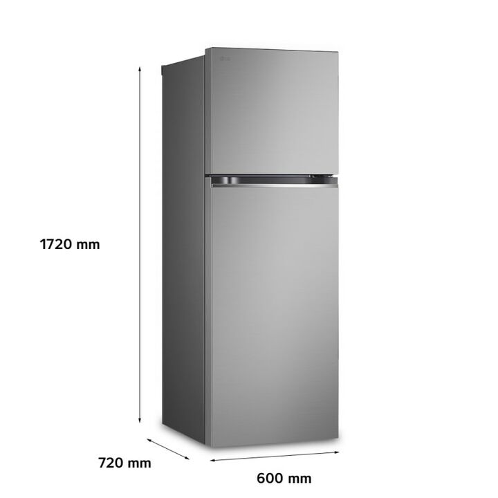 Heladera Lg No Frost Inverter 335 Litros Vt34Bpy Vt8 Pl - Vista principal