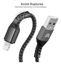 Cable ArgomTech Lightning USB Blanco 1.8m - Miniatura 4