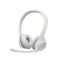 Auricular Con Microfono Logitech H390 White 981-001285 - Miniatura 1