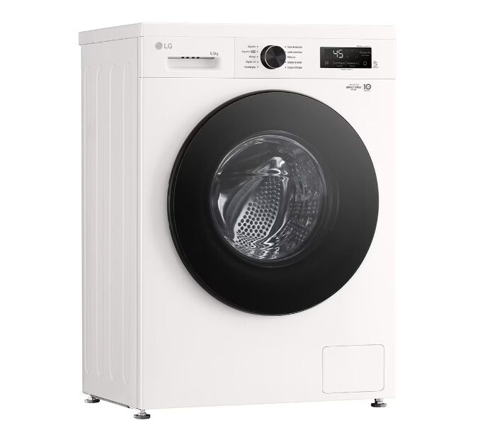 Lavarropas Automatico LG 6.5 Kg Inverter WM65G Bla... - Vista principal