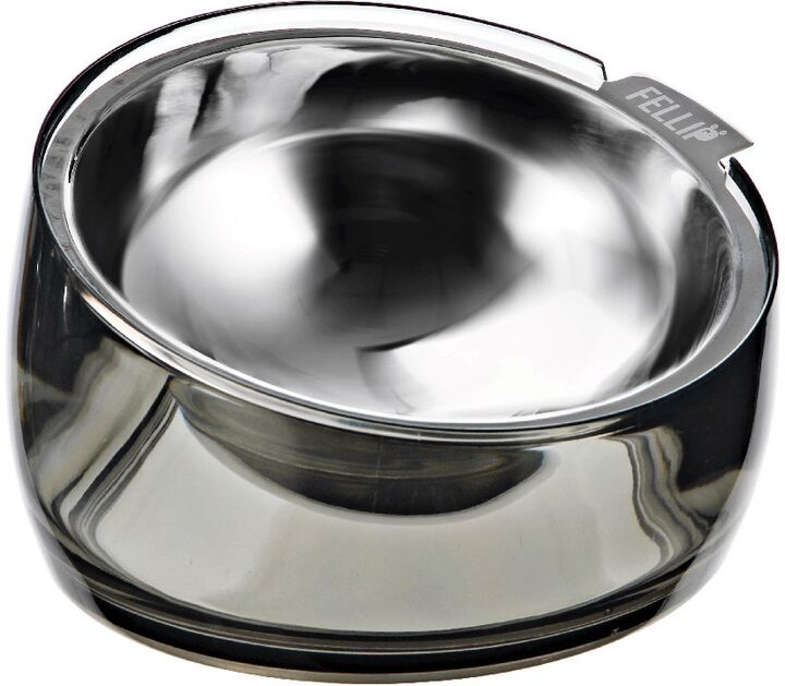 Bowl Para Mascotas Oblik Superb Smoky Quartz X 405 Ml COCOONING - 11711 - Vista principal