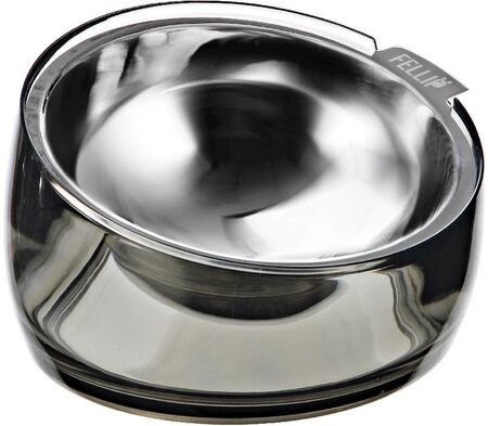 Bowl Para Mascotas Oblik Superb Smoky Quartz X 405 Ml COCOONING - 11711