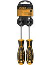 Juego De Destornilladores 2Pcs Punta Imantada Ingco HKSD0248 - Miniatura 1