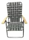 Reposera Sillon Plegable Descansar 5 Posiciones Aluminio 80001 - Miniatura 4