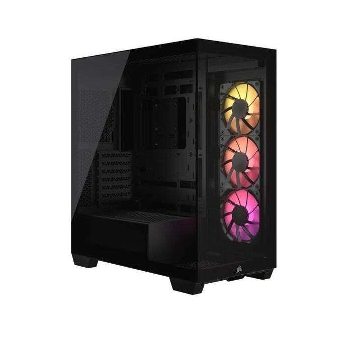 Gabinete Corsair 3500X TG Mid-Tower ARGB Fan x3 Black - Vista principal