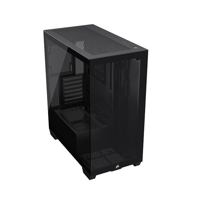 Gabinete Corsair 3500X TG Mid-Tower iCUE RGB Black - Vista principal