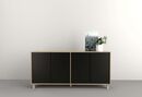 Bahiut 1,80 M 4 Puertas Olmo F.|negro M. Tables - Miniatura 1