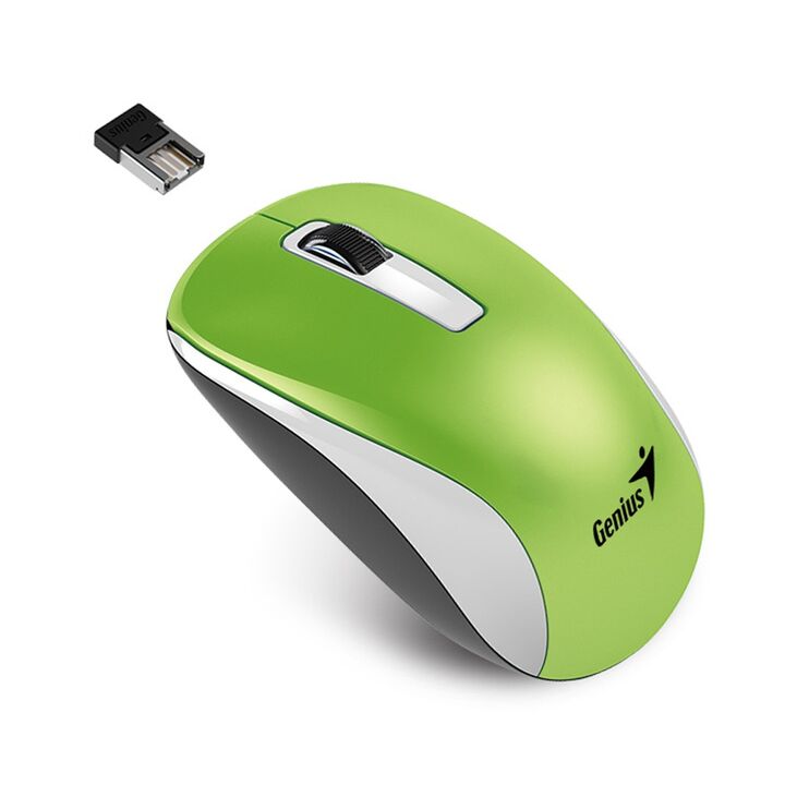 Mouse Genius NX-7010 Green G5 - Vista principal