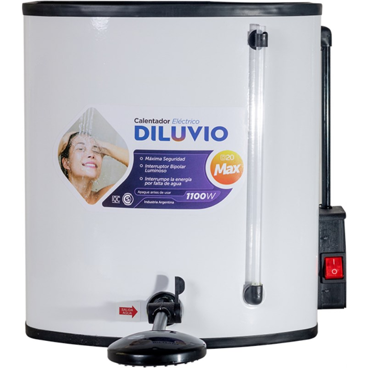 Calefon Electrico Indelplas 20L Max White - Vista principal