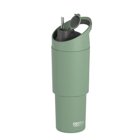 Botella Deportiva Asobu Cosmic 1L - Basil Green