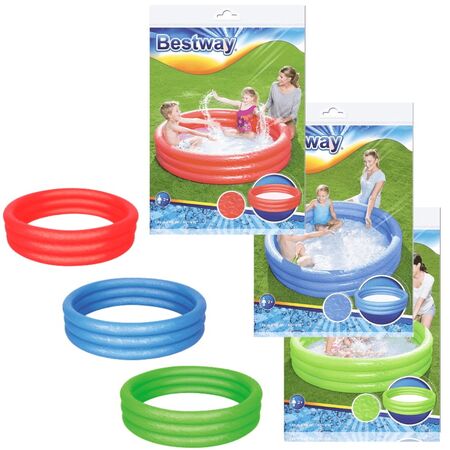 Pileta 3 Aros Grande Bestway Surtido 152 X 30 Cm 6855