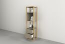 Columna 0,48m 2 Cajones Olmo F. Negro M. Tables - Miniatura 1