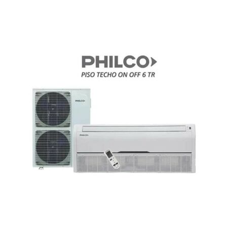 Aire Acondicionado PHILCO 18000W Piso Techo Split Frio calor 380V