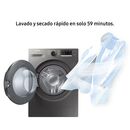 Lavasecarropas Samsung WD95A4453BXUBG 9,5kg Inox - Miniatura 5