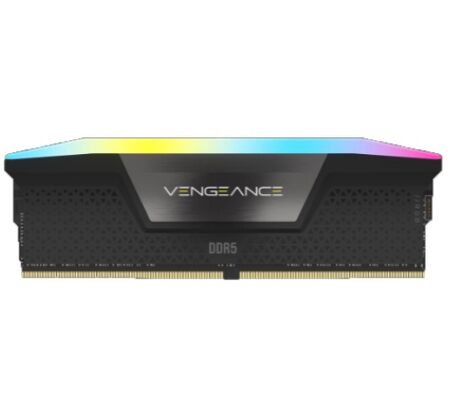 Memoria DDR5 Corsair 16Gb 5200 MHz Vengeance RGB Black