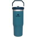 Botella Termica Stanley Flip Straw Azul 887 Ml 10-09993-027 - Miniatura 1