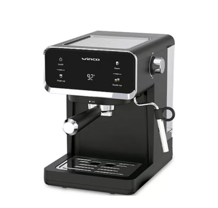 CAFETERA EXPRESS WINCO, CAFETERA ESPRESSO NEGRA (W1927N) - Vista principal