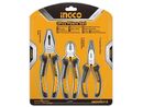 Set de pinza y alicates Ingco 8 6 6 3PCS HKPS08318 - Miniatura 1