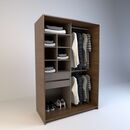 Vestidor 1,20m 2 Cajones Nogal L.|gris C. Tables - Miniatura 2