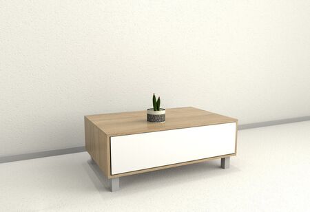 Centro Livining Con Cajon Olmo F. Everest Tables