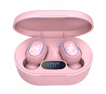 Auriculares Bt Twins Rosa NG-BTWINS13 RS