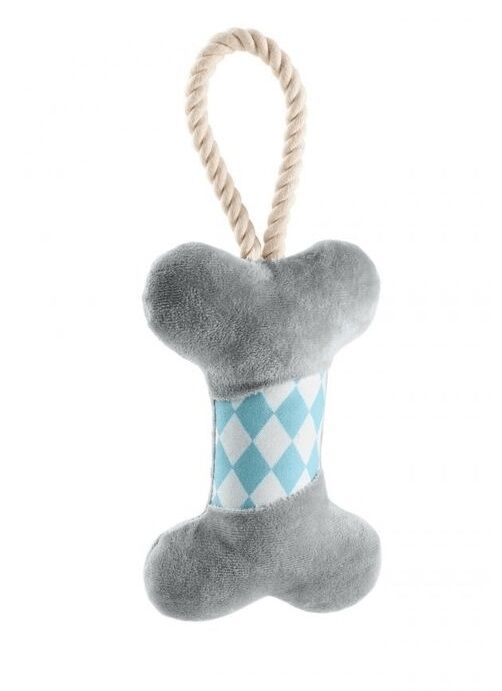 Juguete Para Perros Dog Toy Salima Bone Grey 18 Cm - 13103 - Vista principal