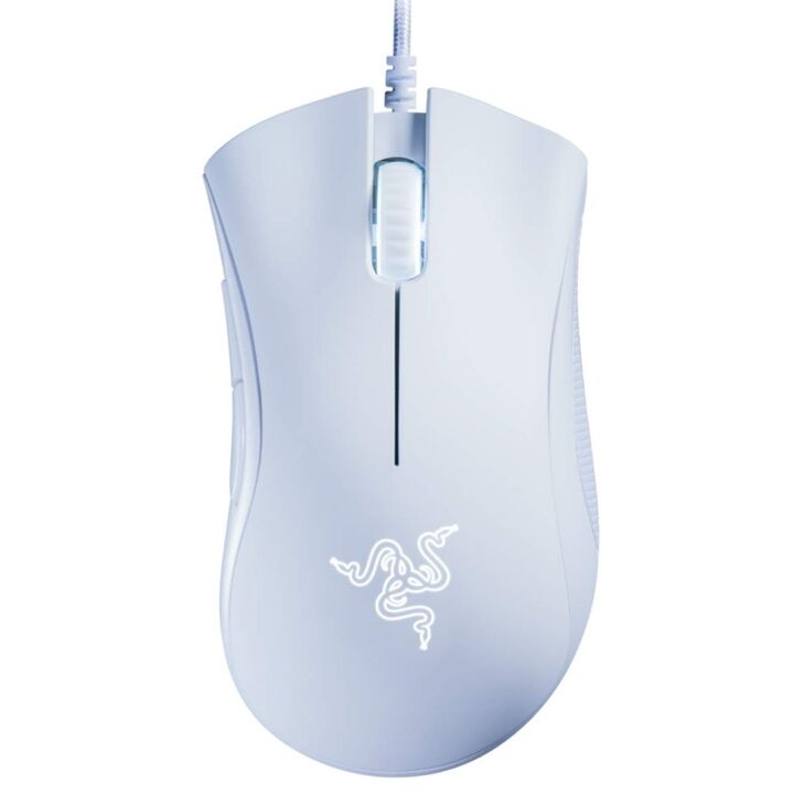 Mouse Razer Deathadder Essential Ergonomic White Edition - Vista principal