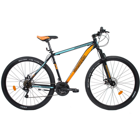 Bicicleta Siambretta R29 Mountain Bike 5 Pro NegroNaranja