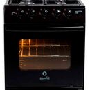 Cocina Escorial Master Style Multigas 4 Hornallas Negra - Miniatura 7