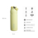 Botella Termica Stanley Aerolight Flip Straw 1Lt - Pomelo - Miniatura 2