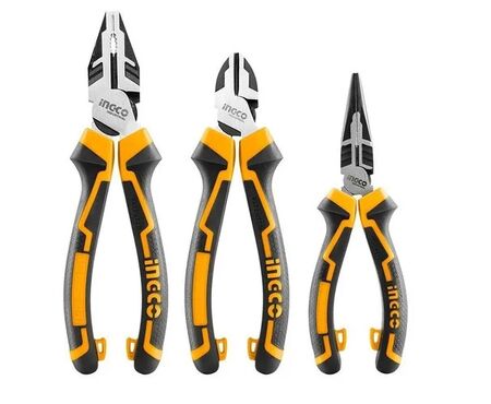 Set De Pinza Y Alicates 8 7 6 3Pcs Industrial Ingco HKHLPS2831