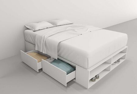Box 1,40m 4 Cajones Everest Tables