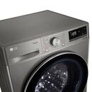 Lavarropas LG WM10VVC4S6 10kg 1400RPM Inverter Gris AI DD - Miniatura 4