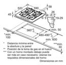 Anafe a gas BOSCH NEGRO 4 hornallas 60 cm  - Miniatura 2