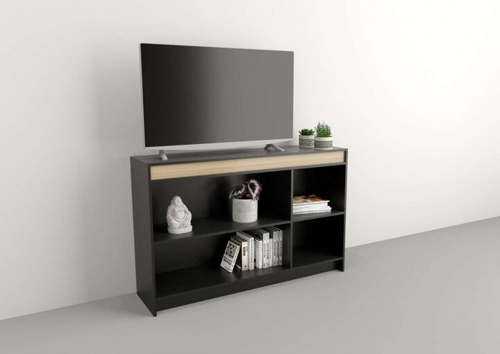 Bahiut Abierto Negro M.|olmo F. Tables - Vista principal