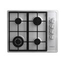 ANAFE A GAS DREAN AGDR60EIA1 - 60CM, 4 HORNALLAS, PARRILLA FUNDICION, INOX - Miniatura 1
