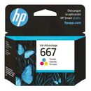 Kit De Cartuchos De Tinta Hp 667 Tricolor + Negro Original - Miniatura 4