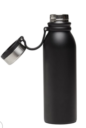Botella Acero Wagner 600Ml Negro