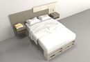 Box 1,40m 4 Cajones Nevado Gris C. Tables - Miniatura 2