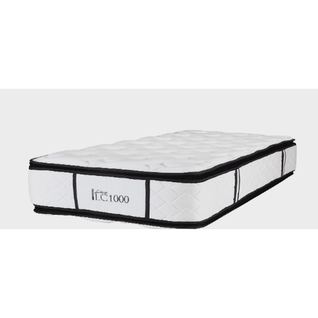 Colchon 1 1/2 Plazas La Cardeuse LC 1000 100x190 Resortes