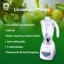 Licuadora Philips Hr2030 600w 2l 3 Velocidades Turbo - Miniatura 5