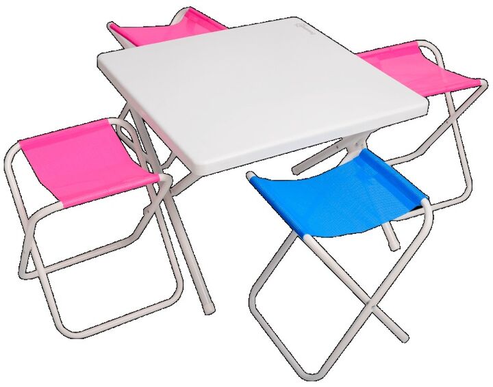 Set de Camping Mesa Plegable y banquetas Descansar 90500 - Vista principal