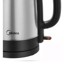 Pava Electrica Midea 1,7 Lts Inoxidable 1850W Base 180C - Miniatura 2