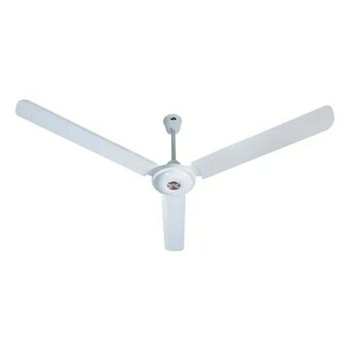 Ventilador De Techo Star Trak 1,40m Chapa Blanco Sin Luz - Vista principal