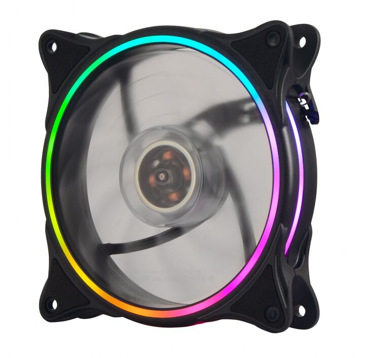 Fan Cooler Raptor Frost Slim Ring120mm  PWM+ARGB Black - Vista principal