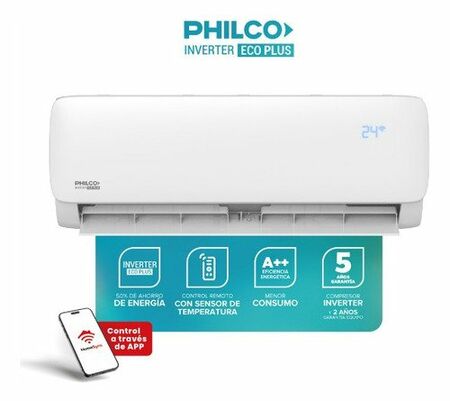 Aire Acondicionado Philco Inverter Frio Calor 8750 w con Wifi 220V